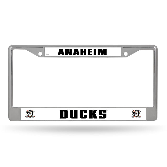 Anaheim Ducks License Plate Frame (Chrome)
