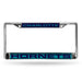 Charlotte Hornets Chrome Laser License Plate Frame