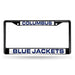 Columbus Blue Jackets Laser License Plate Frame (Black)