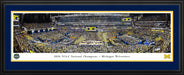 Michigan Wolverines 2026 Men's Basketball National Champions Panoramic Picture - Deluxe Frame
