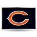 Chicago Bears Standard 3' x 5' Banner Flag Single Sided - Indoor or Outdoor - Home Décor    