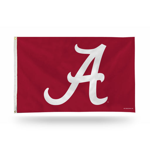 Alabama Crimson Tide Standard 3' x 5' Banner Flag Single Sided - Indoor or Outdoor - Home Décor    
