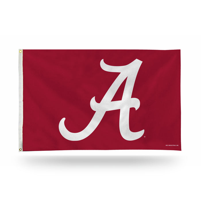 Alabama Crimson Tide Standard 3' x 5' Banner Flag Single Sided - Indoor or Outdoor - Home Décor    