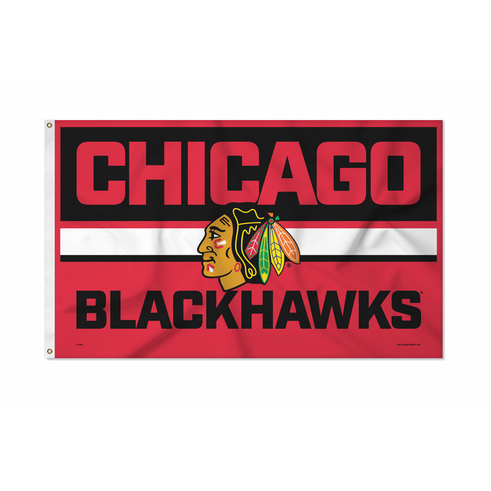 Chicago Blackhawks Banner Flag (3x5)