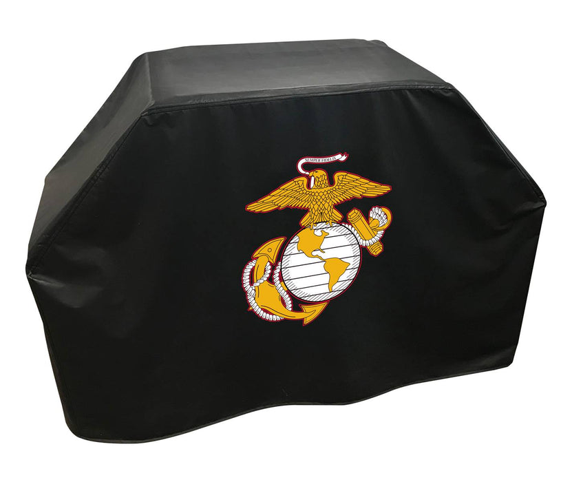 60" Marine Corps (Red/Yellow) Grill Cover