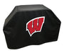 60" University of Wisconsin (W)  Grill Cover