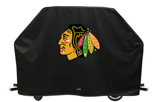 60" Chicago Blackhawks Grill Cover