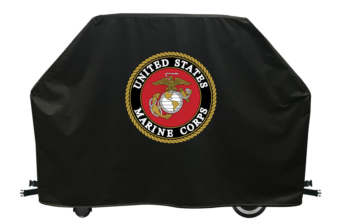 60" United States Marine Corps Grill Cover