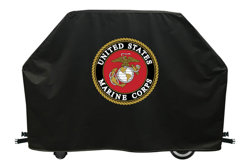 60" United States Marine Corps Grill Cover