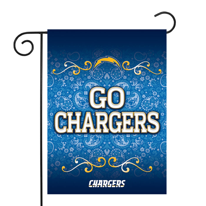 Los Angeles Chargers Garden Flag
