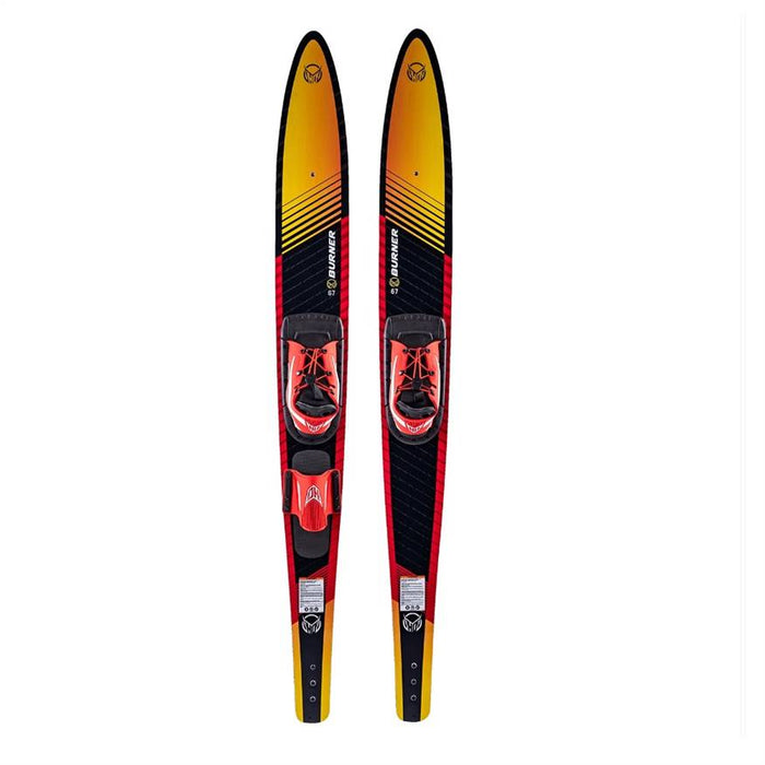 HO Sports  Burner 61 in. Combo Water Skis with Blaze Boots