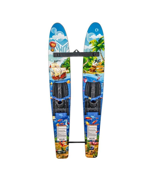 HO Sports Water SkisHot Shot Trainers Bar/Rope Kids 99