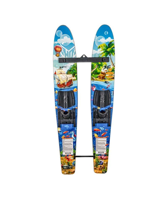 HO Sports Water SkisHot Shot Trainers Bar/Rope Kids 99