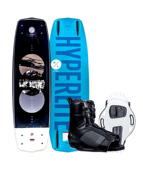 Hyperlite Wakeboard Package Sender w/Team OT Binding 132cm w/7-10.5