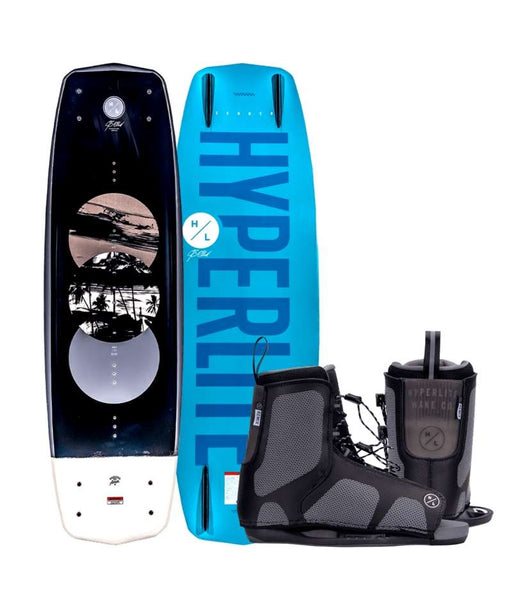 Hyperlite Wakeboard Package Sender w/Team Remix Binding 132cm w/4-8