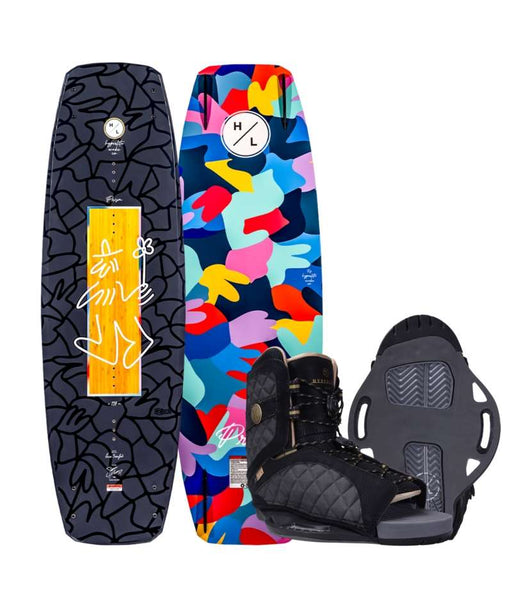 Hyperlite Wakeboard Package Prizm w/Syn Binding 139cm w/8-11
