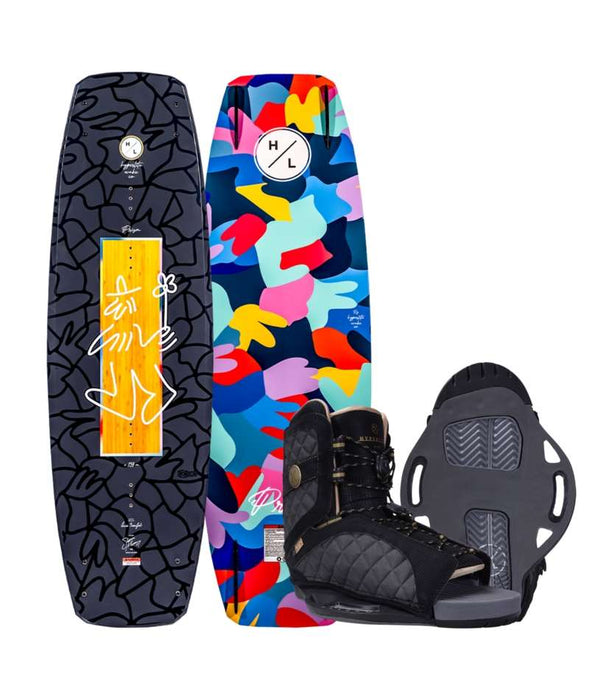 Hyperlite Wakeboard Package Prizm w/Syn Binding 139cm w/8-11