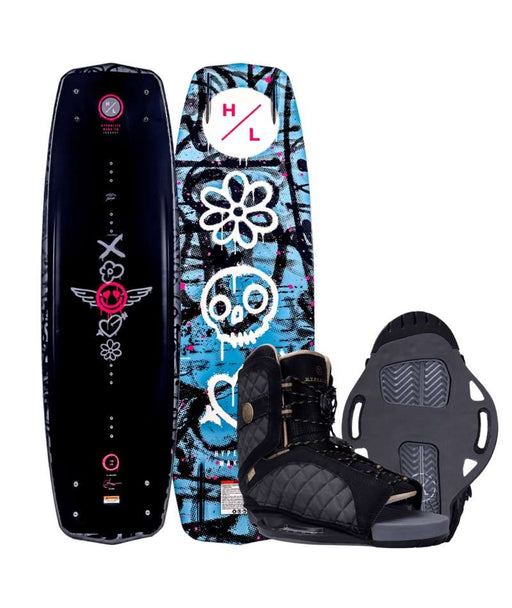 Hyperlite Wakeboard Package Womens Journey w/Syn Binding 136cm w/8-11