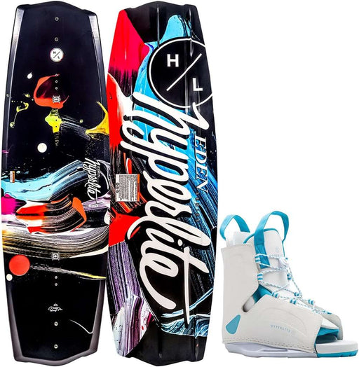 Hyperlite Wakeboard Package Womens Eden 2.0 w/Allure Binding 130cm w/OSFA