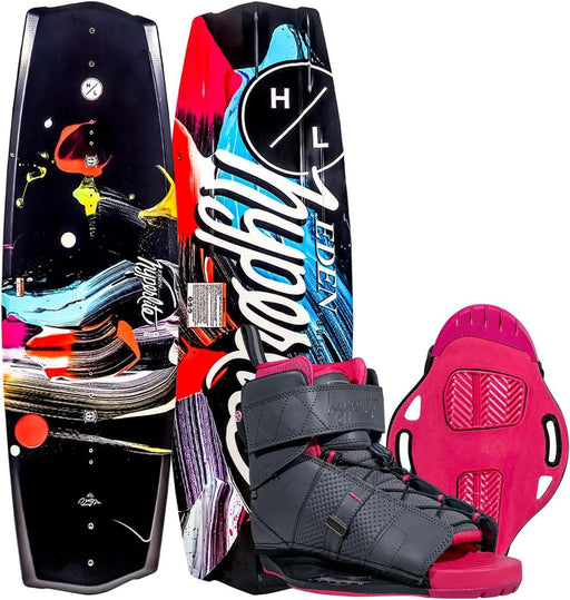 Hyperlite Wakeboard Package Womens Eden 2.0 w/Viva Binding 135cm w/8-11