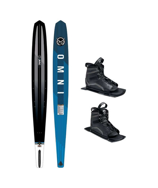 HO Sports Omni Water Ski w/Double Stance UltraLite Boots 65 w/7-11 11