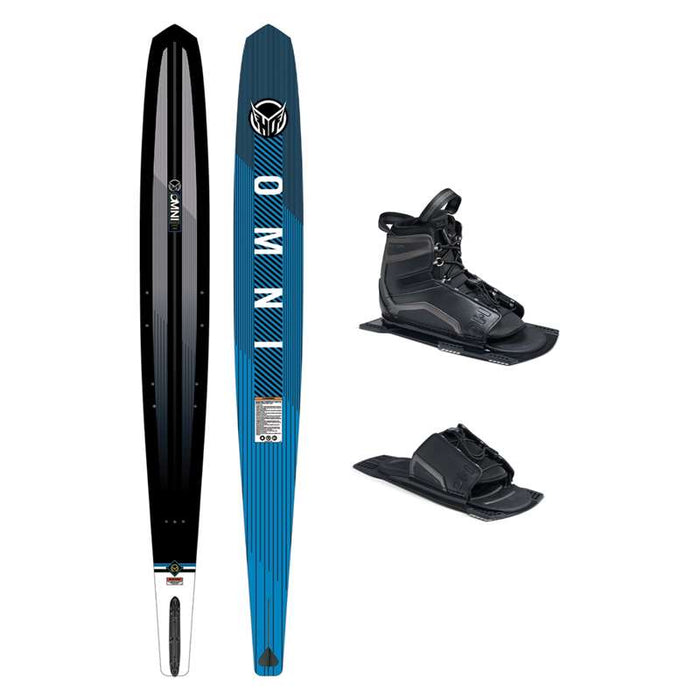 HO Sports Omni Water Ski w/Stance UltraLite Boot & ART 65 w/7-11 12