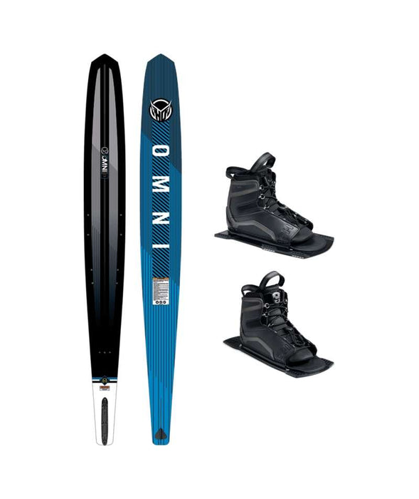 HO Sports Omni Water Ski w/Double Stance UltraLite Boots 67 w/10-11 3