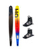HO Sports Omni Water Ski Ultra Black w/Double Stance ATOP Boots 67 w/7-11 1