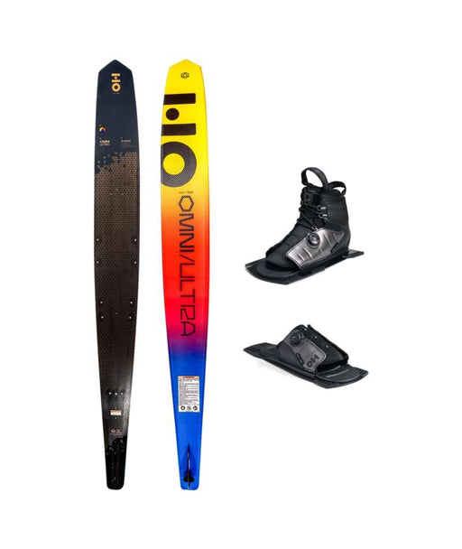HO Sports Omni Water Ski Ultra Black w/Stance ATOP Boot & ART 67 w/7-11 1