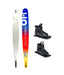 HO Sports Omni Water Ski Ultra White w/Double Stance UltraLite Boots 67 w/7-11 2