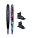 HO Sports Junior Water Skis Future OMNI (Jungle) w/Double Stance UltraLite Boots 65 w/8.5-12.5 22