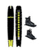 HO Sports Hovercraft Water Ski Flouro w/Double Stance UltraLite Boots 67 w/10-11 3