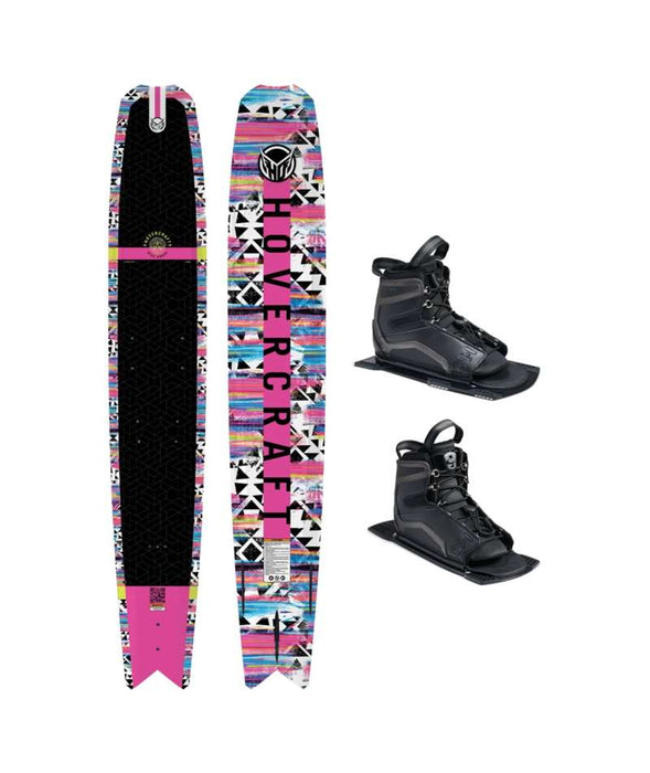 HO Sports Hovercraft Water Ski Tribal w/Double Stance UltraLite Boots 65 w/5.5-9.5 61