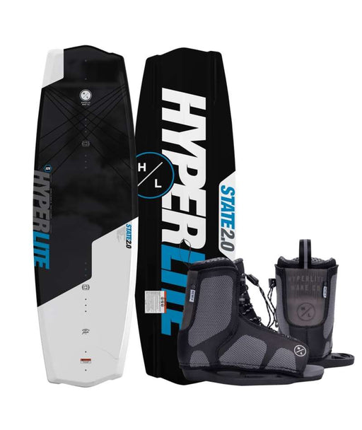 Hyperlite Wakeboard Package State Jr. w/Remix Binding 125cm w/Kids (K12-2)