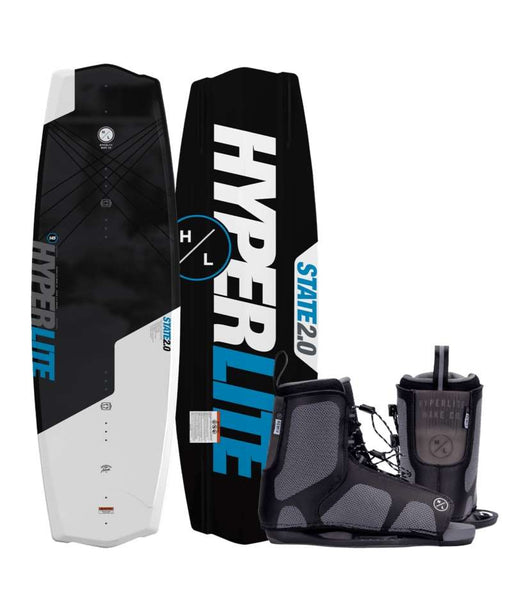 Hyperlite Wakeboard Package State 2.0 w/Remix Binding 130cm w/4-8