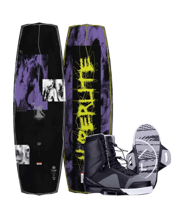 Hyperlite Wakeboard Package Blueprint w/Team X Binding 143cm w/11-12