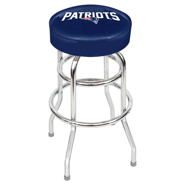 New England Patriots Chrome Bar Stool