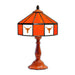 University of Texas 21" Glass Table Lamp