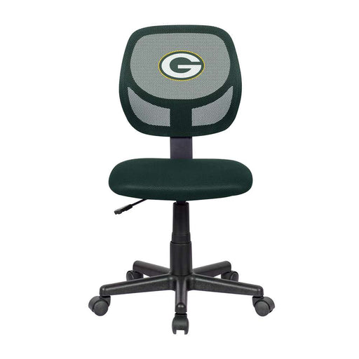 Green Bay Packers Green Armless Task Chair