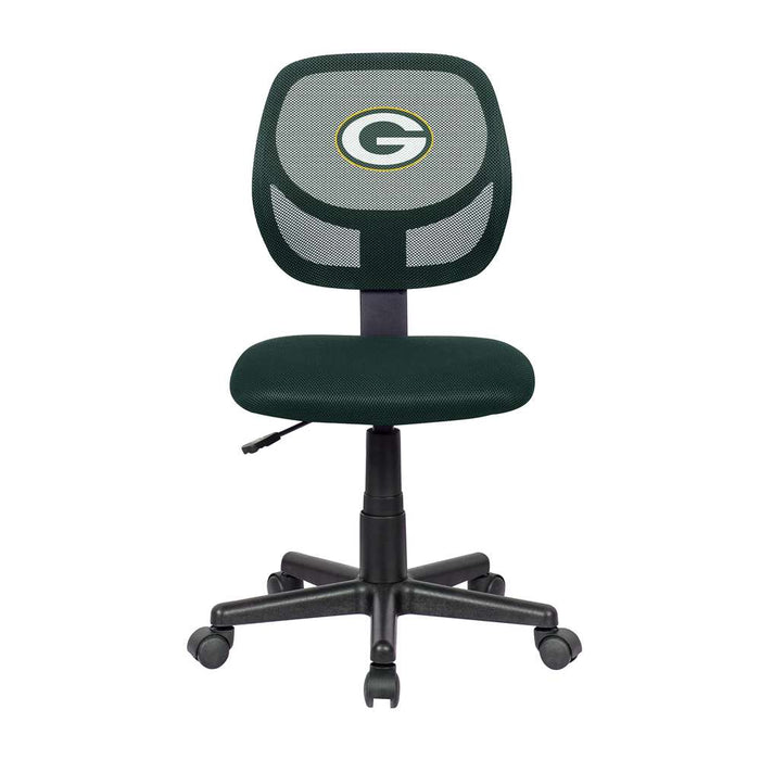 Green Bay Packers Green Armless Task Chair
