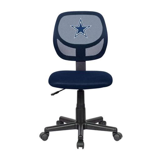 Dallas Cowboys Navy Armless Task Chair