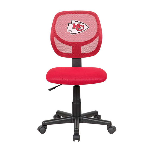 Kansas City Chiefs Red Armless Task Chair