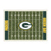 Green Bay Packers 4x6 Homefield Rug