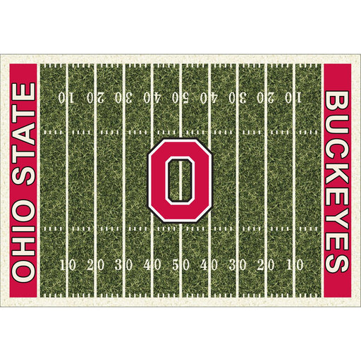 Ohio State 6x8 Homefield Rug
