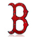 Boston RedSox Lighted Recycled Metal Sign