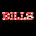 Buffalo Bills Lighted Recycled Metal Sign