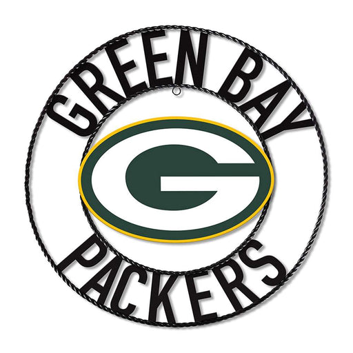 Green Bay Packers 24" Wrought Iron Wall Art