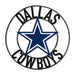 Dallas Cowboys 24" Wrought Iron Wall Art
