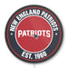 New England Patriots Establish Date LED Lighted Sign