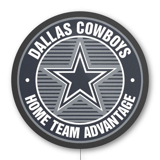 Dallas Cowboys Home Team Advantage  LED Lighted Sign